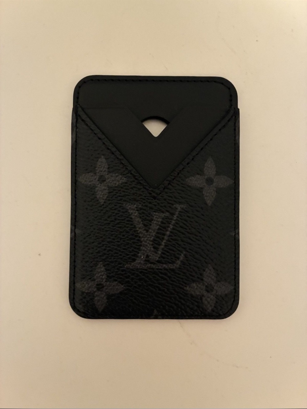 Louis Vuitton Black Monogram Card Sleeve